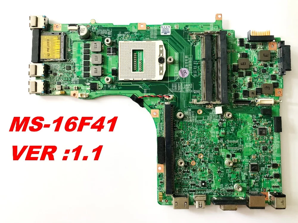 Оригинальный Для MSI GT60 материнская плата для ноутбука основной платы MS-16F41 MS 16F41 1