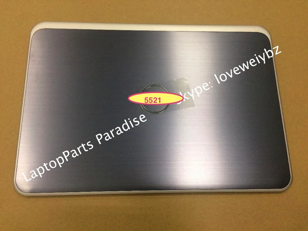 

Free shipping New Silver CN-0JT04V Top case Lid For Dell 15Z 5521 LCD Screen Back Cover DP/N 0JT04V JCK2F