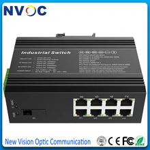 10/100M 5RJ45 неуправляемый промышленный медиаконвертер, 5-портовый неуправляемый промышленный Ethernet коммутатор, с 5 10/100Base-T(X) Ethernet