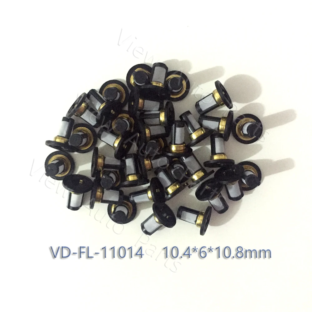 500pcs For Honda Subaru Car engine parts GSXR 1000rr K7 Micro Filter Fuel injector Repair Kits 10.4*3.4*10.8mm VD-FL-11014