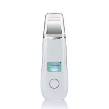 

Professional Ultrasonic Face Skin Scrubber Facial Cleaner Peeling Vibration Blackhead Removal Exfoliating Pore Cleaner Tools