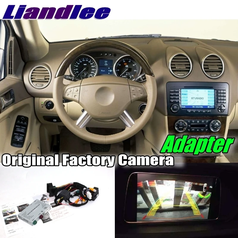 

Car Reverse Rear Back Up Camera Interface Adapter Decoder Kits For Mercedes Benz M ML MB W164 2005~2011 NTG System Upgrade