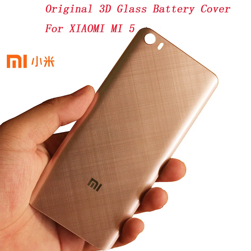 bilder für Original XIAOMI MI 5 3D Glas Ersatz Batteriedeckel, glatte Haut Gehäuse Hintertür Hard case bilder für Original XIAOMI MI 5 3D Glas Ersatz Batteriedeckel, glatte Haut Gehäuse Hintertür Hard case