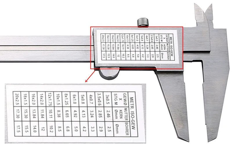 Штангенциркуль 12" ШЦТ-I 0-300мм/0.02мм1/1000in из нержавеющей стали с пластиковой коробкой микрометр измерительный инструмент измерительные приборы суппорта ростомер