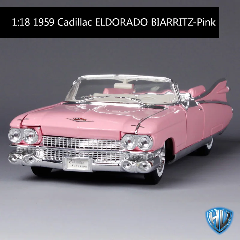 Maisto 1:18 1959 Cadillac ELDORADO BIARRITZ литая модель автомобиля игрушка новая в коробке 500K старый автомобиль 36813 - Цвет: 36813
