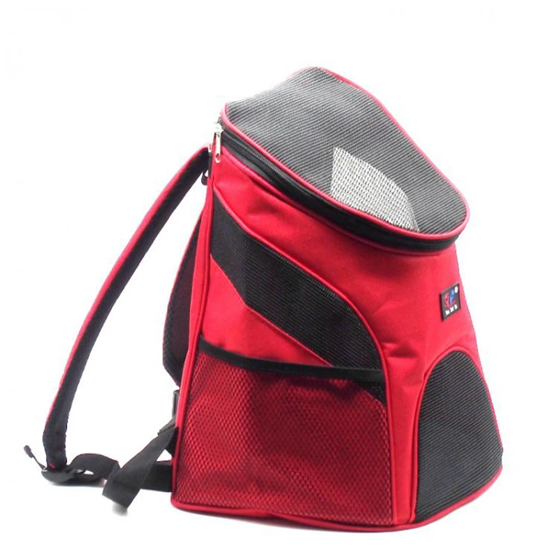 PVC Fluorescent Pet Backpack Dog Bags Carry Puppy Portable Travel Bag