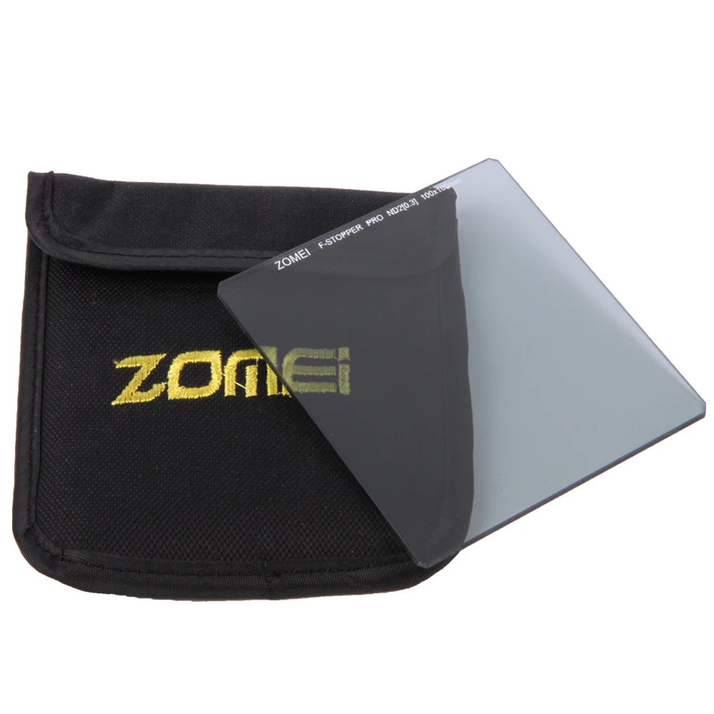 Zomei 100 мм ND1000 квадратный фильтр HD Оптическое стекло 100x100 мм 10-Stop нейтральная плотность ND 1000 для Cokin Z Lee Hitech 100 мм держатель