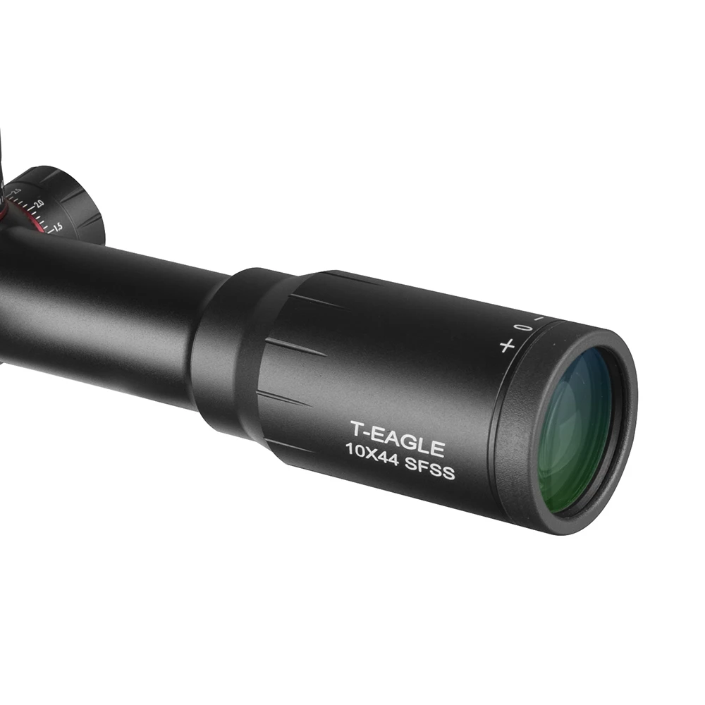 T Eagle 10X44 SFSS охотничьи прицелы боковые Параллакс стекло травление сетка