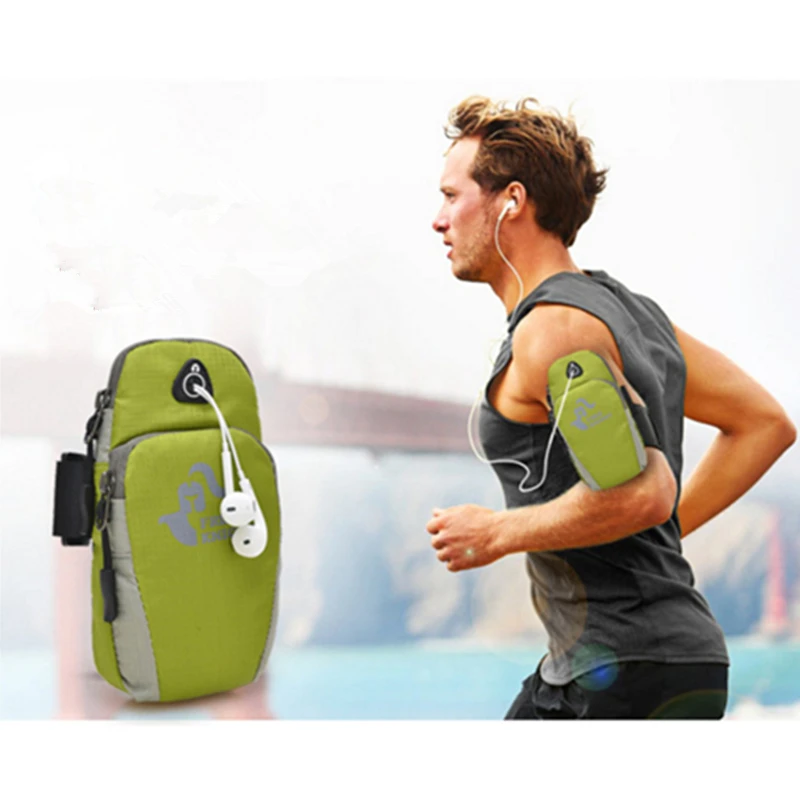 

2017 Holder for the phone on the arm for a run Men/Women Outdoor Running Armband Breathable Gym Phone Key Holder Bag