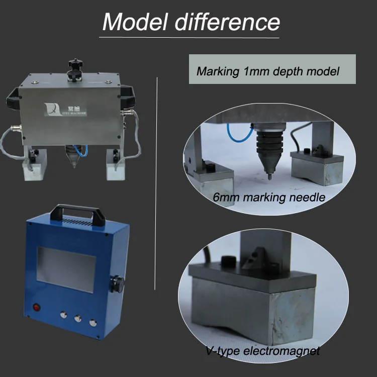 Глубина маркировки металла портативная Пневматика игольчатая маркировка машины