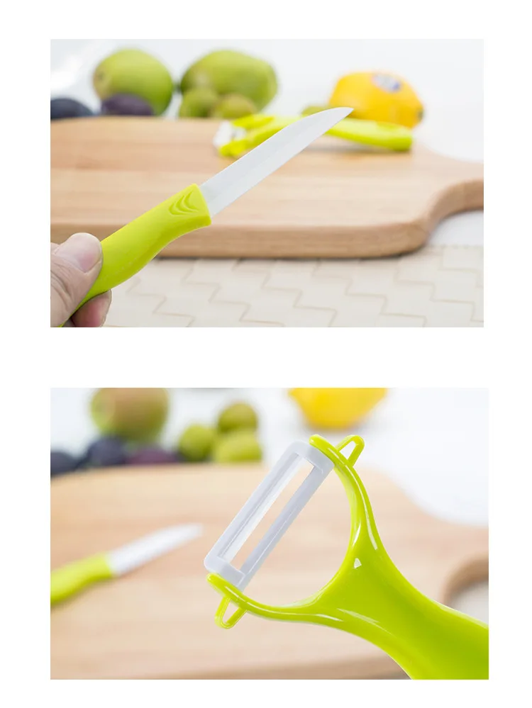 Кухня мини Керамика фруктов нож комплект из двух предметов