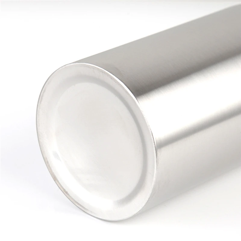 Портативная бутылка для воды из нержавеющей стали Бамбуковая крышка спортивные