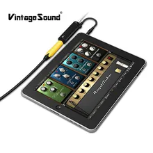

Rig Guitar Link Audio Interface System Record AMP Amplifier Software Effects Pedal Cable Convertor Adapter Jack for iPhone iPad