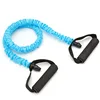 120cm Resistance Bands Pull Rope Workout Fitness Equipments with Cloth Covers Tube Bands Fabric Corssfit Excerise Latex Yoga 5