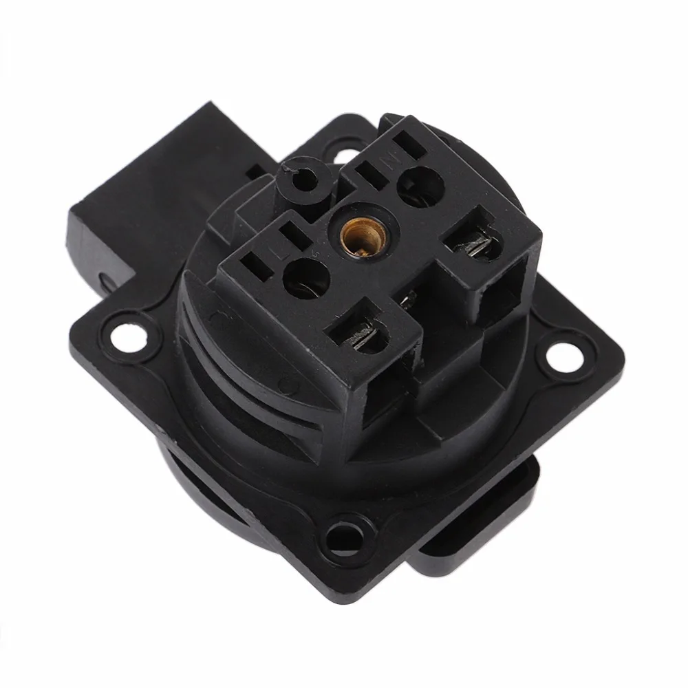 

AC 250V 16A German Standard Power Outlet Single Plug Waterproof Wall Socket #0604