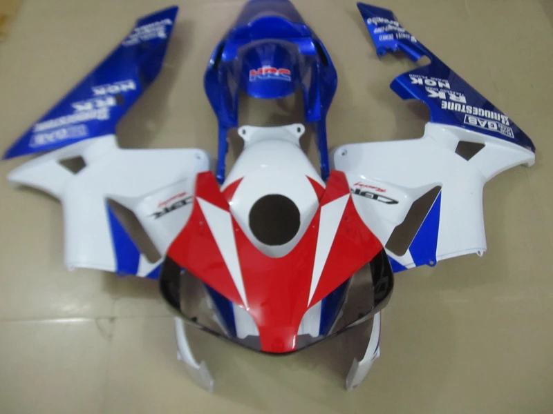 7 подарки двигатель впрыска части тела для HONDA 2003 2004 CBR600 RR F5 Обтекатели CBR 600 RR 03 04 CBR600 белый высокая отключающая способность комплекты обтекателей