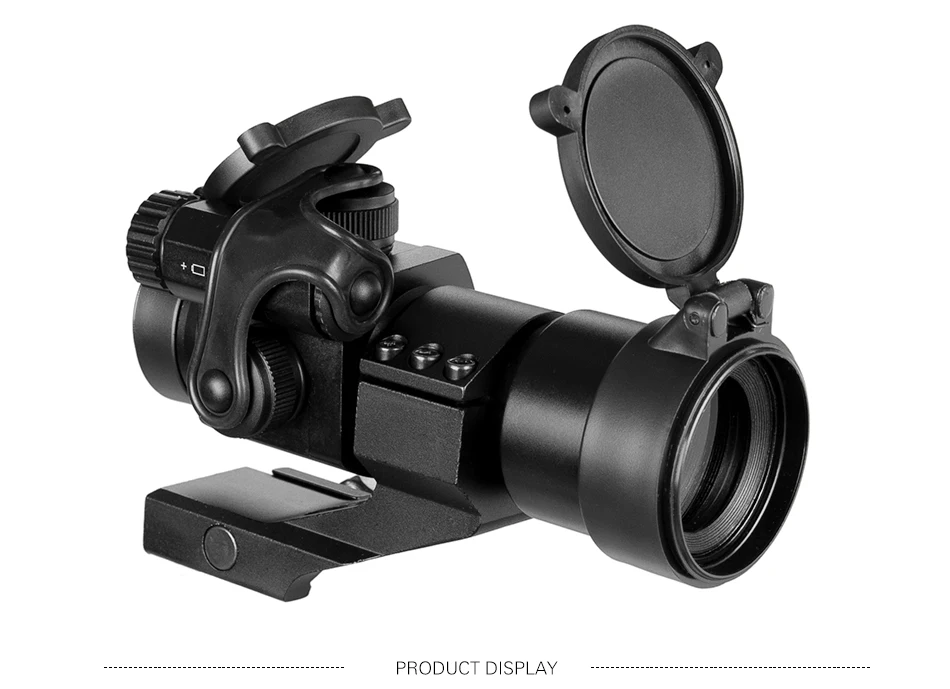 Mira com Reflexo Escopo para Picatinny Caça Riflescopes Avistamento Telescópio Laser Vermelho Verde Ponto Ferroviário Mildot 32mm m2 10 High Quality Esporte e Lazer