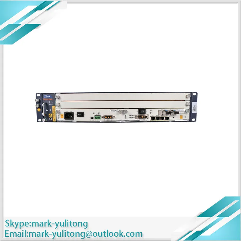 

Original ZTE ZXA10 C320 OLT, SMXA Card * 1 PCS with BABY STAND, AC + DC power supply, support GPON and EPON card
