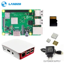 Raspberry Pi 3 B+ Plus Starter Kit 16 G micro SD card + Original Case +5V/2.5A EU Power Supply with cable + Heat Sink