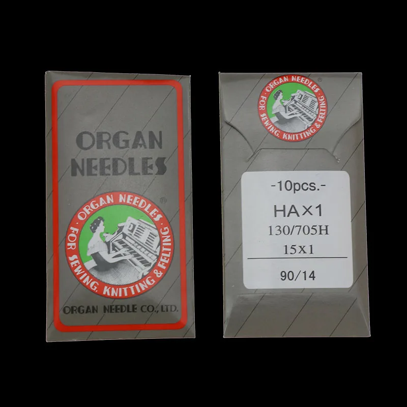 HA*1 Sewing Needles Japan ORGAN House Sewing Machine Needles for SINGER BROTHER size 8,9,10,11,12,14, 16 ,18 