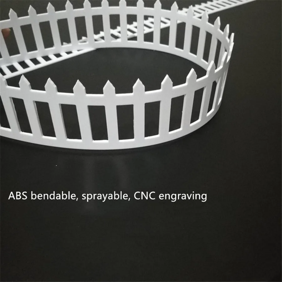 architecture abs model building fence02