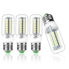 4 x E27 48 шт. led 5050SMD 7 Вт 220 В ампулы светодиодные прожекторы led lampe Blanc Froid(7 Вт) 400lm