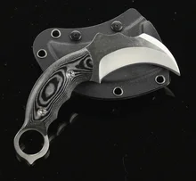 2015 Outdoor Karambit knife Hunting Knives Camping Tool Survival Tactical Knife Stainless steel scorpion claw knife freeshipping