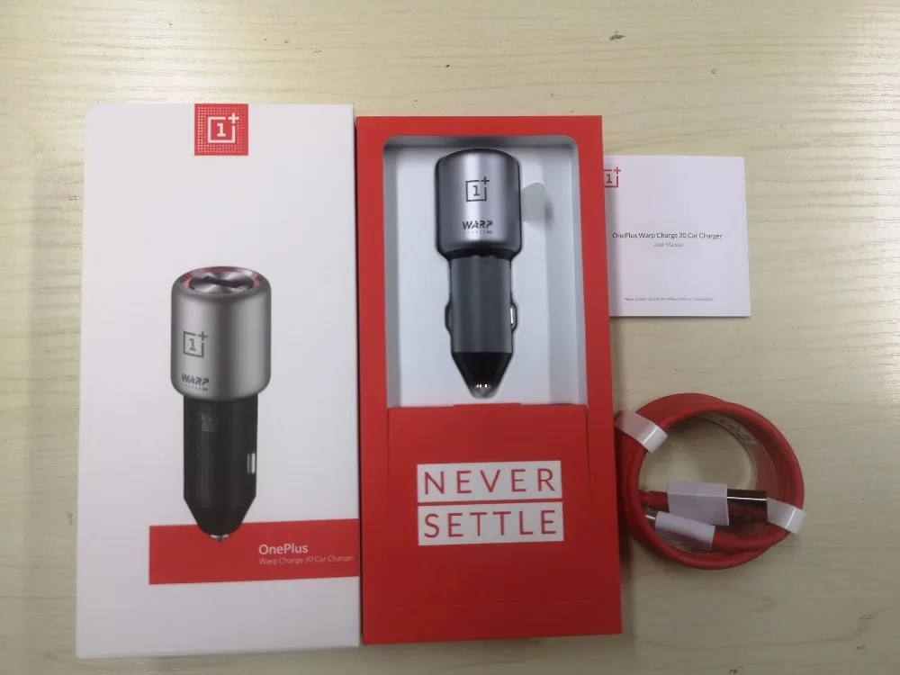 Original Oneplus Warp Charge 30 Car Charger 5V 6A Max For Oneplus 7 Pro Normal QC Oneplus Travel Bundle For 5  5T  6  6T  7