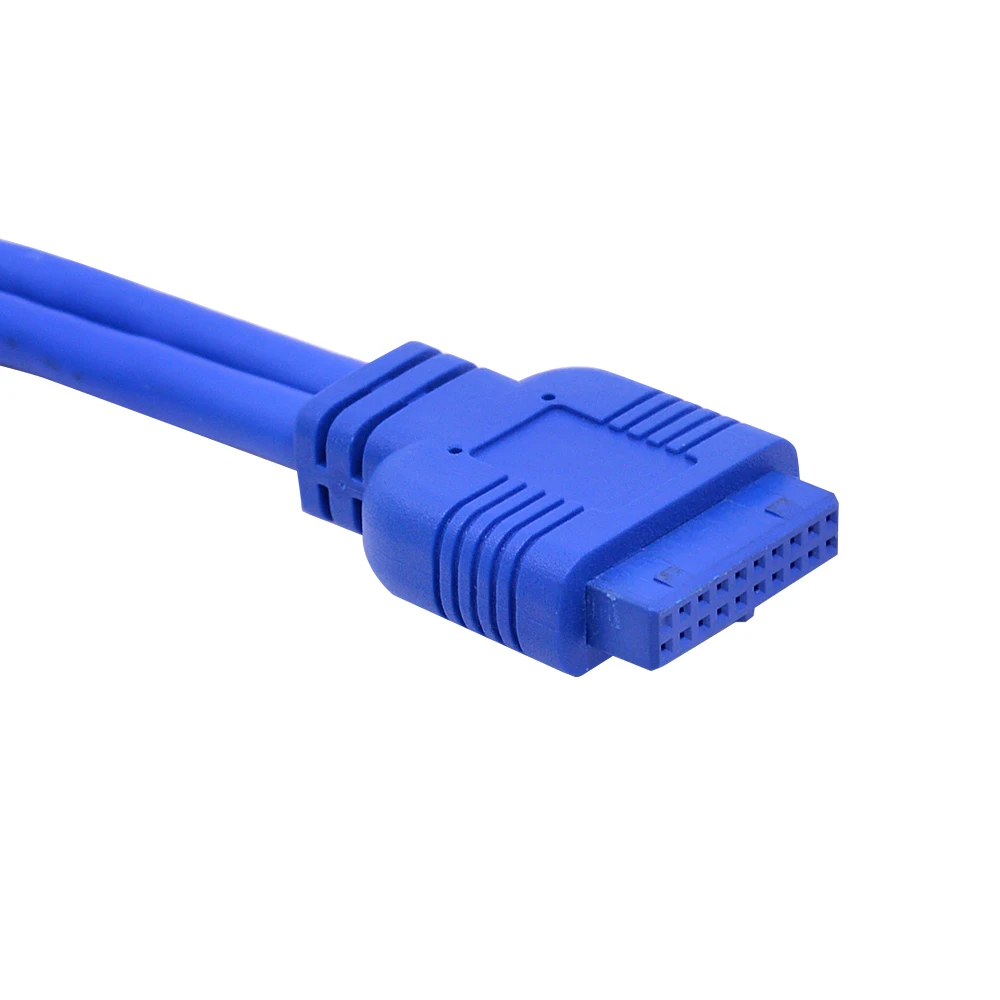 CHIPAL высокое Скорость 20Pin 2 Порты и разъёмы USB3.0 док станция USB 3 0 спереди Панель