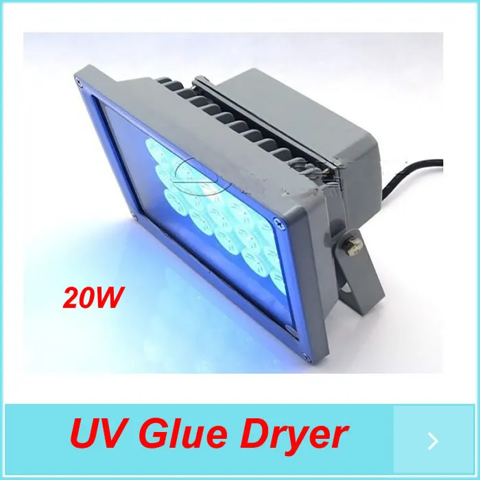 

20W UV Glue Dryer UV lamp for Mobile LCD Refurbishment UV Shadowless Lamp With 20pcs LED Bulbs