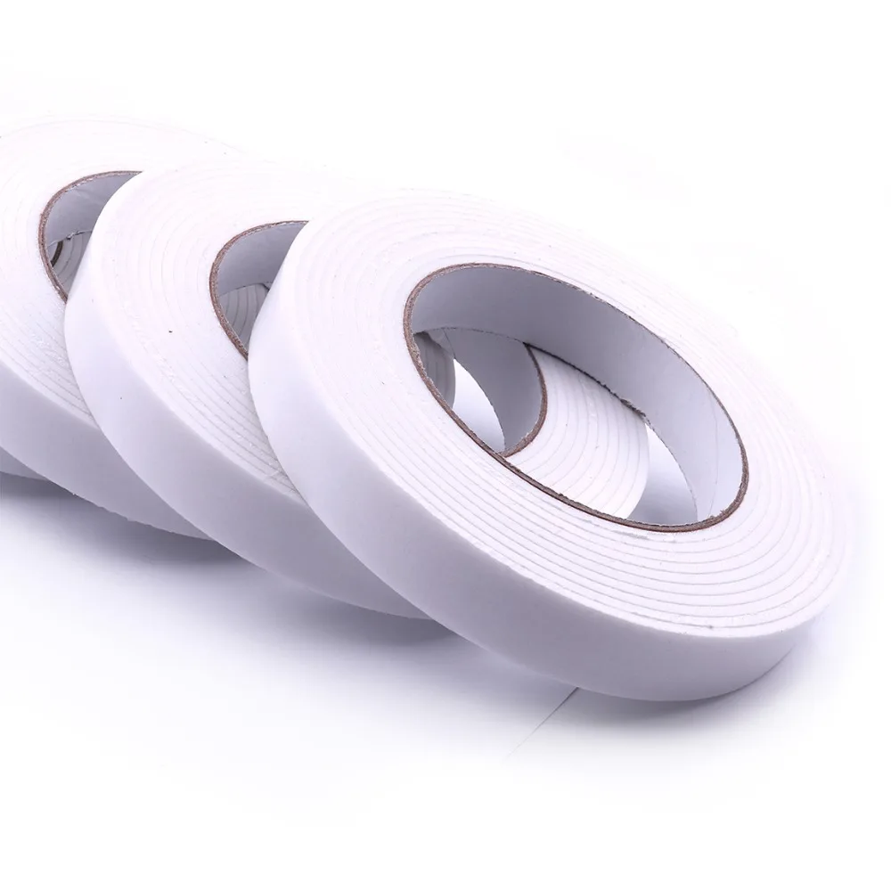 Hot Selling 1pc 2.9M 3D Double sided Auto Foam Tape White Adhesive