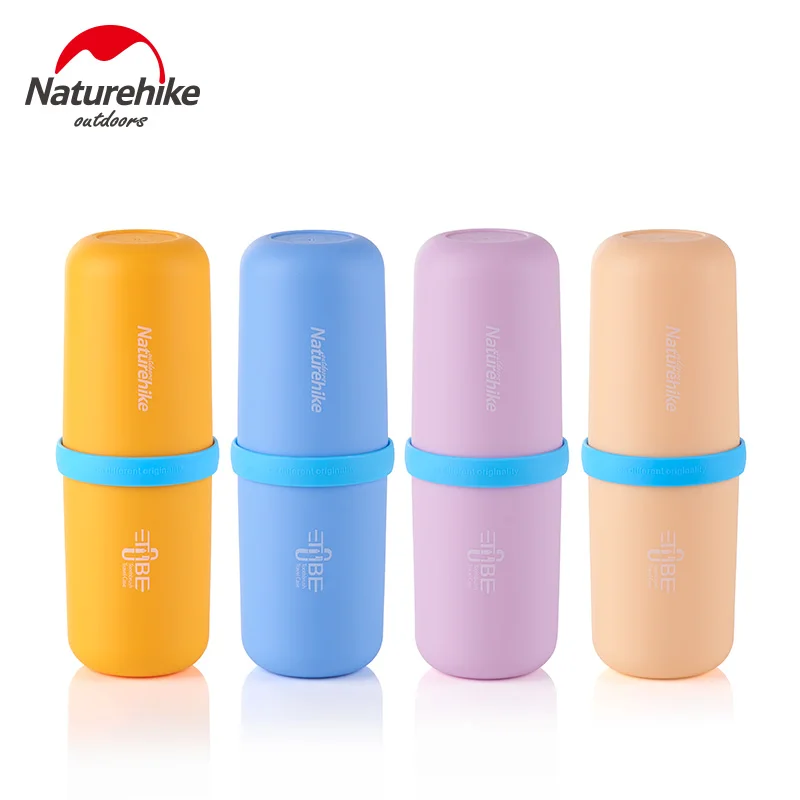 

Naturehike 3 in 1 toiletry bottle Travel portable toothbrush toothpaste wash cup box tooth storage box Wash Cup