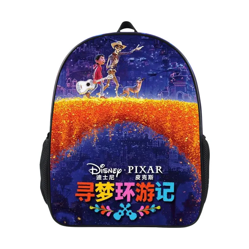 Disney мультфильм PIXAR Коко характер печати дети рюкзак милый ребенок 3D в виде