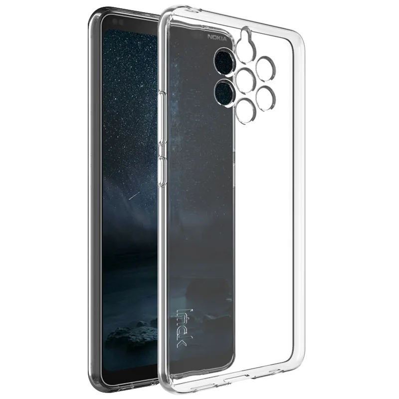 

Imak Transparent TPU Case For Nokia 9 PureView Soft Silicone Case For Nokia 9 PureView Back Cover 1.3mm Thickness Protection