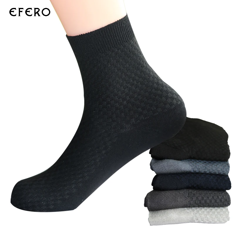 Men's Long Socks For Men Compression Socks Calcetines Business Dress