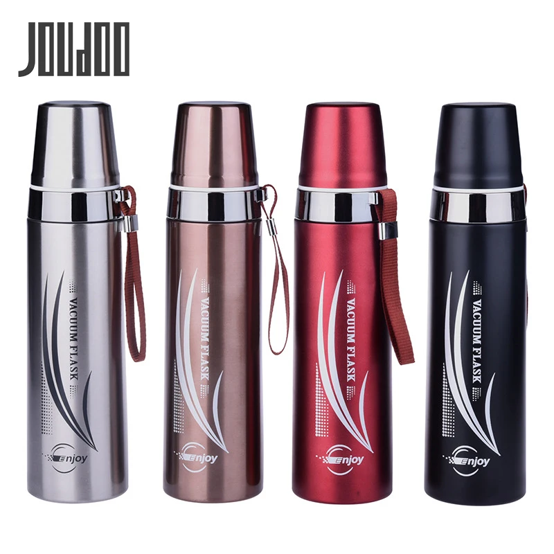

JOUDOO 550/750ML Stainless Steel Thermos For Water Bottle Insulated Tumbler Cups Coffee Travel Vacuum Flasks Thermal Kettle 35
