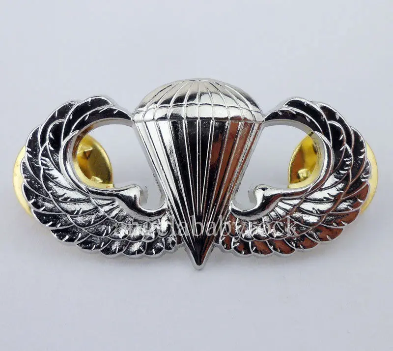 

WW2 US Army Airborne Paratrooper Jump wings Badge Pin Airborne WINGS