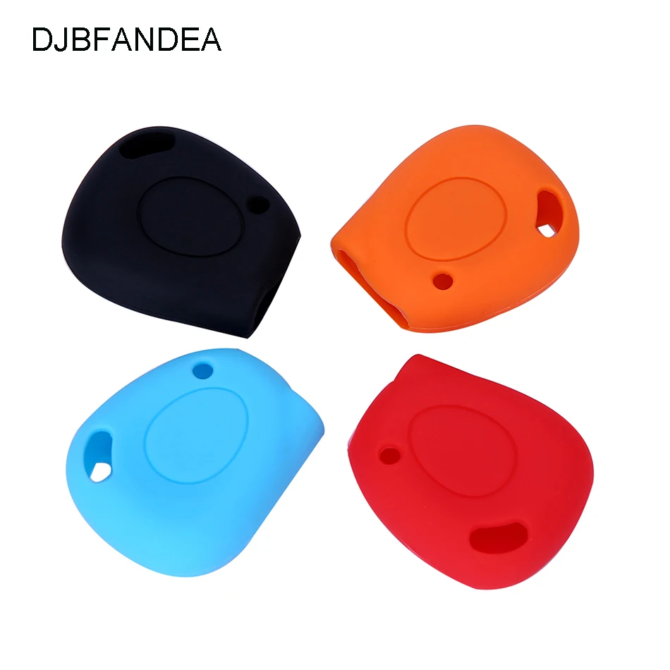

DJBFANDEA 1 Button Silicone Key Case For Renault Megane Clio Scenic 1BN IR Remote Fob Cover Protector Key Shell Blank