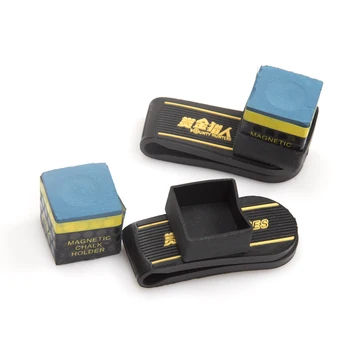 

HUNTER Chalk Holder Magnetic Billiard Chalks Holder for Billiard Pool Stick Kit Chalk Holder Snooker Billiard Accessories China