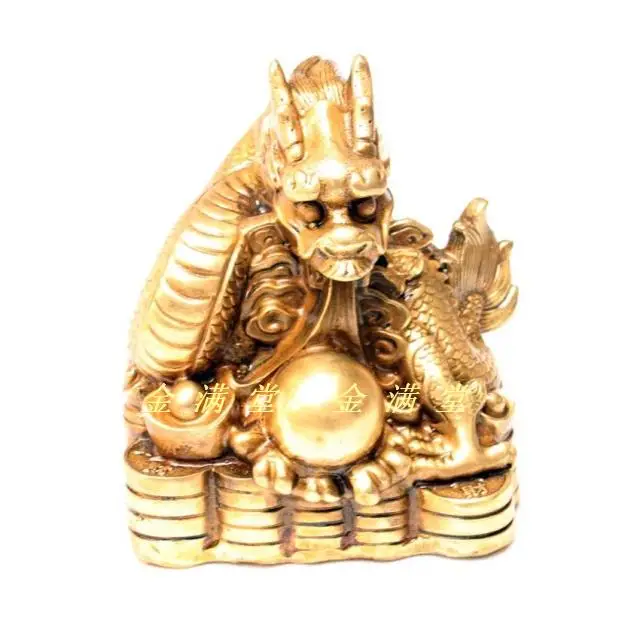 

Copper long tuzhu Bronze crafts decoration home decoration lucky fortune Factory Copper Feng Shui crafts