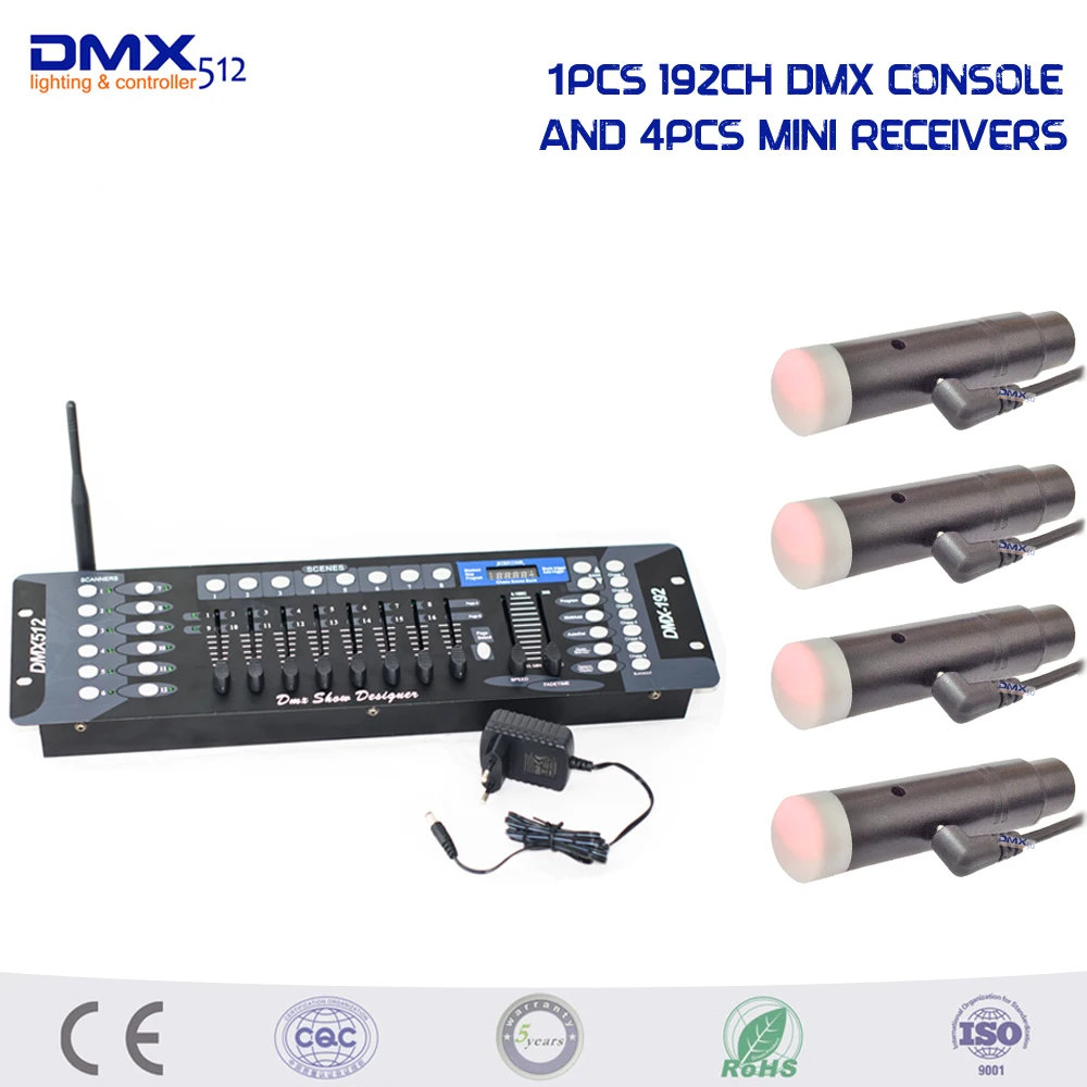 Беспроводной контроллер DMX512 для мини приемника 192 каналов|wireless dmx|wireless dmx512dmx wireless |