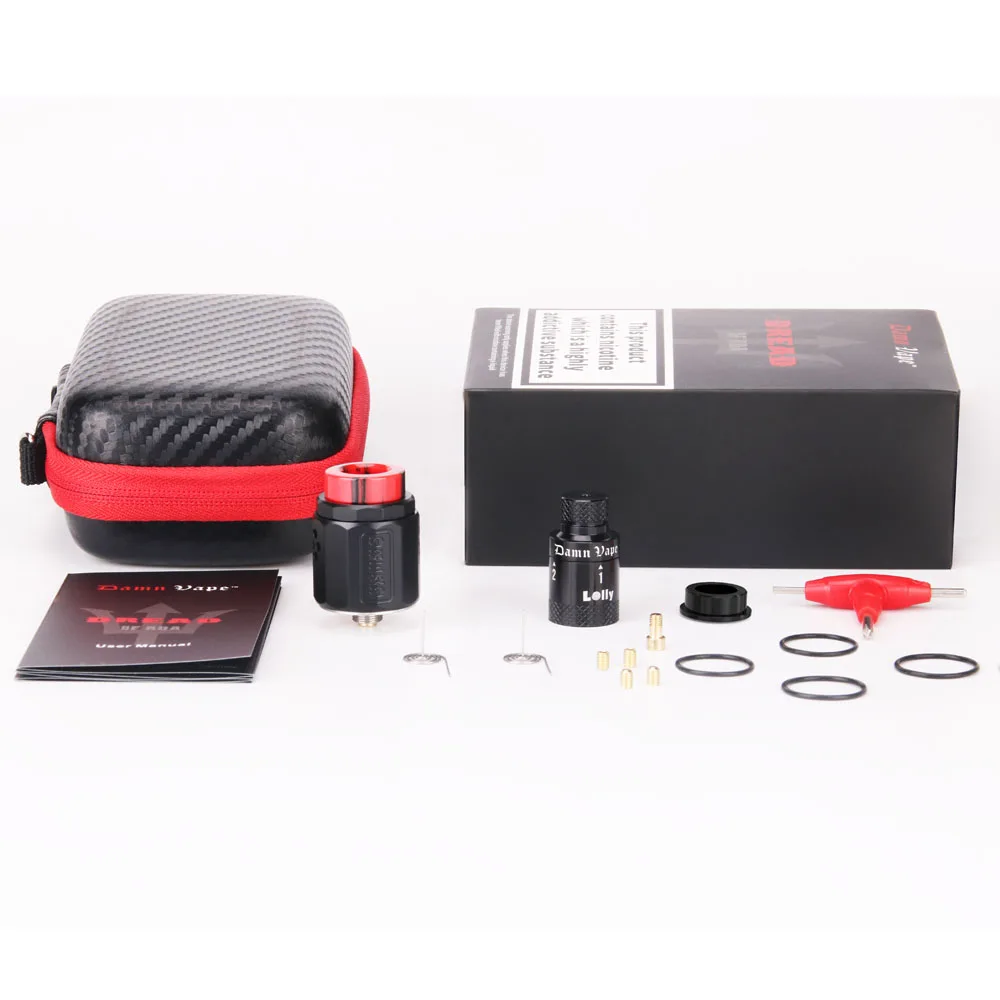 Электронная сигарета распылитель оригинальный DAMNVAPE Dread BF RDA 24 мм капельный Vape