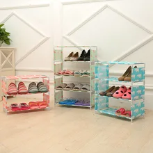 3/4Tiers Non-woven Fabric Shoe Rack Storage Organizer Hallway Cabinet Organizers Holder Door Shoe Cabinet Shelf Shoe Rack practical wooden shoe cabinet closet storage rack pu seat bench entryway hallway black