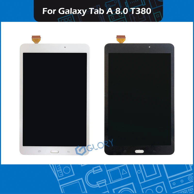 

New 8.0" LCD Screen Assembly T380 For Galaxy Tab A 8.0 2017 SM-T380 T380 Touch Screen Digitizer LCD Display assembly Replacement