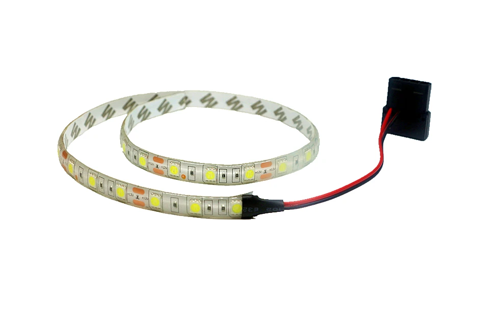 0 5 м/1 м/2 м/3 м SMD 5050 гибкая светодиодная лента 12 В постоянного тока 60 светодиодов/м