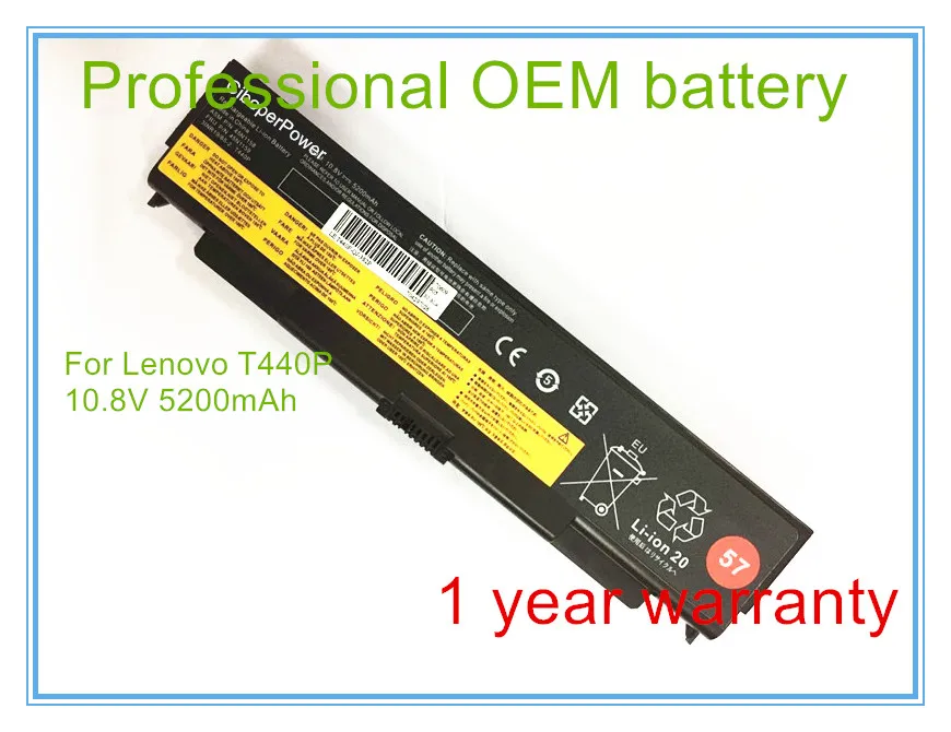 

5200mah T440p T540P Laptop battery For 45N1145 45N1147 45N1149 45N1151 45N1153 batteries