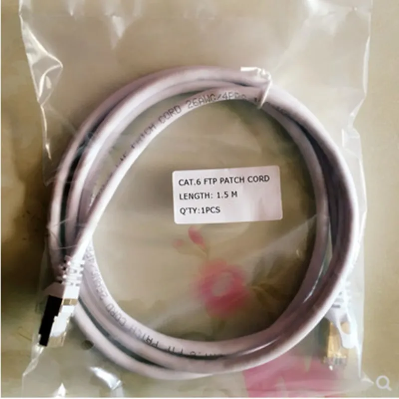 

Type gigabit high-speed network line finished ultra-short line overtest blue yellow black machine room project RJ45 GL18