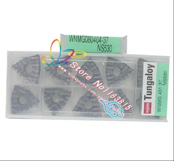 

carbide insert Metal ceramic blade WNMG080404-37 NS530 insert MWLNR/WWLNR suitable for machining steel, cast iron