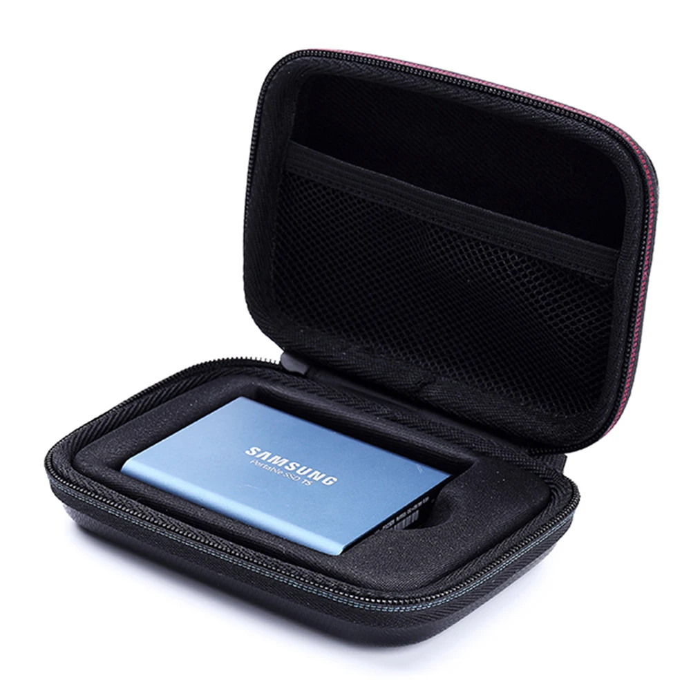 Новейший чехол Чехол для samsung T1 T3 T5 Портативный 250 ГБ 500 1 ТБ 2 ТБ SSD USB 3,1 Внешние накопители дорожная сумка для хранения