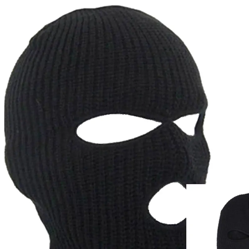 Outdoor Balaclavas Full Face Cover Mask Robber Cool Knitted Beanies for ...